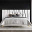 Grand lit mural en velours blanc Zoelys-96056548-121417759