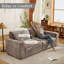 Yakina 89'' Upholstered Modern Chenille Sofa with Storage Pockets Couches and USB Charging Port-1260318135