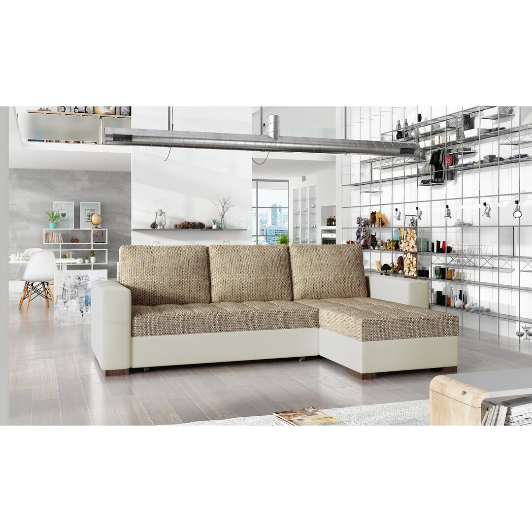 Ecksofa Dority mit Bettfunktion