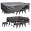 Aluminum Patio Furniture Set With Waterproof Cover-200051078