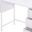 Adjustable Metal Base Computer Desk