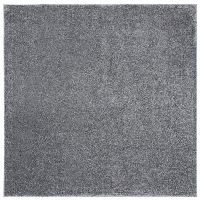 Scolley Non-Slip Performance Solid Color Rug, Square 6'7"