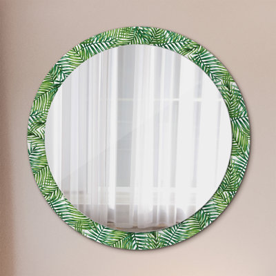 Huldar Glass Flat Wall Mirror