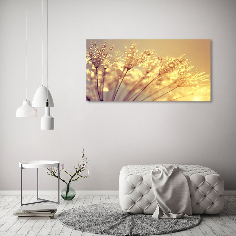 Dandelion Seeds - Wrapped Canvas Print