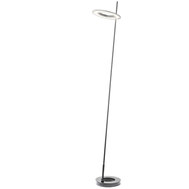 Finley Floor Lamp - 20W, Satin Chrome