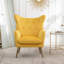 Fauteuil capitonné à 4 pieds Sovarol-1406669497