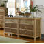 Commode double 6 tiroirs avec miroir Jovani