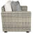 Monclair By Michael Weiss 76'' Wide Wicker Patio Sofa with Cushions-98409878