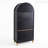 Rattan Kitchen Pantry Cabinet With Adjustable Shelves