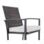 2 - Person Patio Dining Set Square Table with Cushions Included