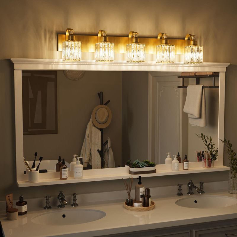 Luminaires de salle de bain en cristal, 5