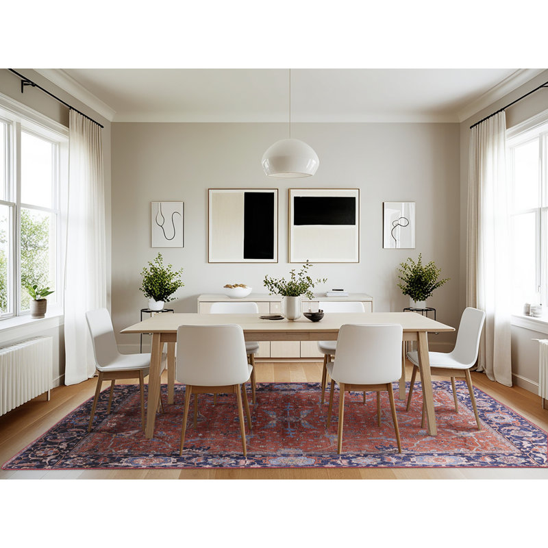 Oriental Indoor Rug, Rectangle 7' x 10'