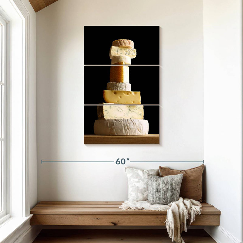 Yarlin Cheese Tower, 45" H x 28" W