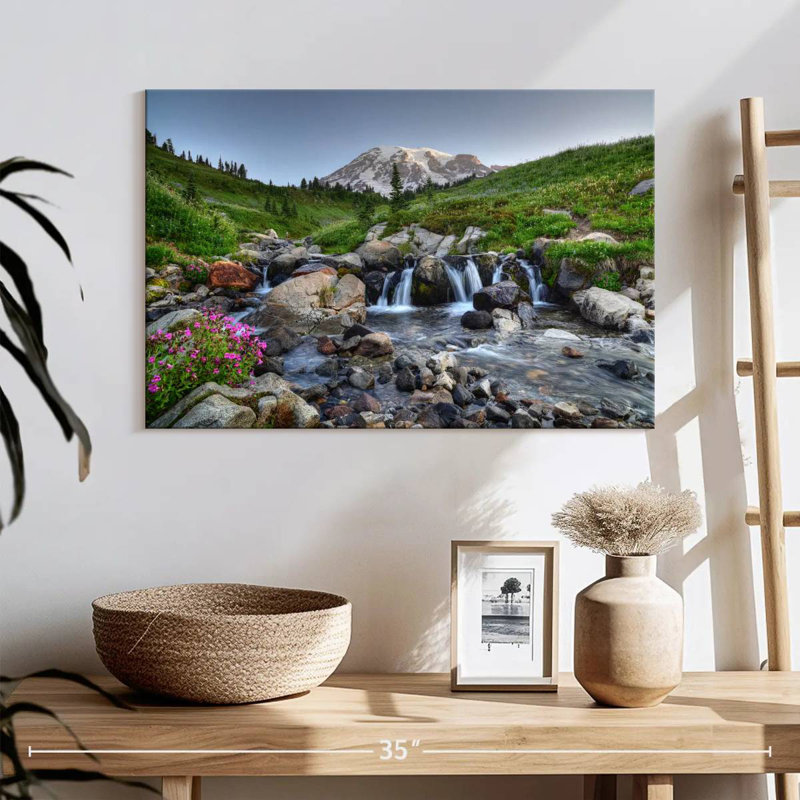 Alvord Cascades par le mont Rainier, H 16 po x l 24 po