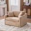 Chaise d'appoint de style campagnard avec coussins amovibles pour le salon et le bureau-133995913