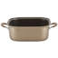 Anolon Advanced Home Hard Anodized Nonstick Two Step Meal Cookware Set, Includes 7 Quart Roaster And 11 Inch Deep Square Grill Pan, 2 Piece, Bronze