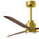 Alessandra - Three Blade Transitional Ceiling Fan -LED