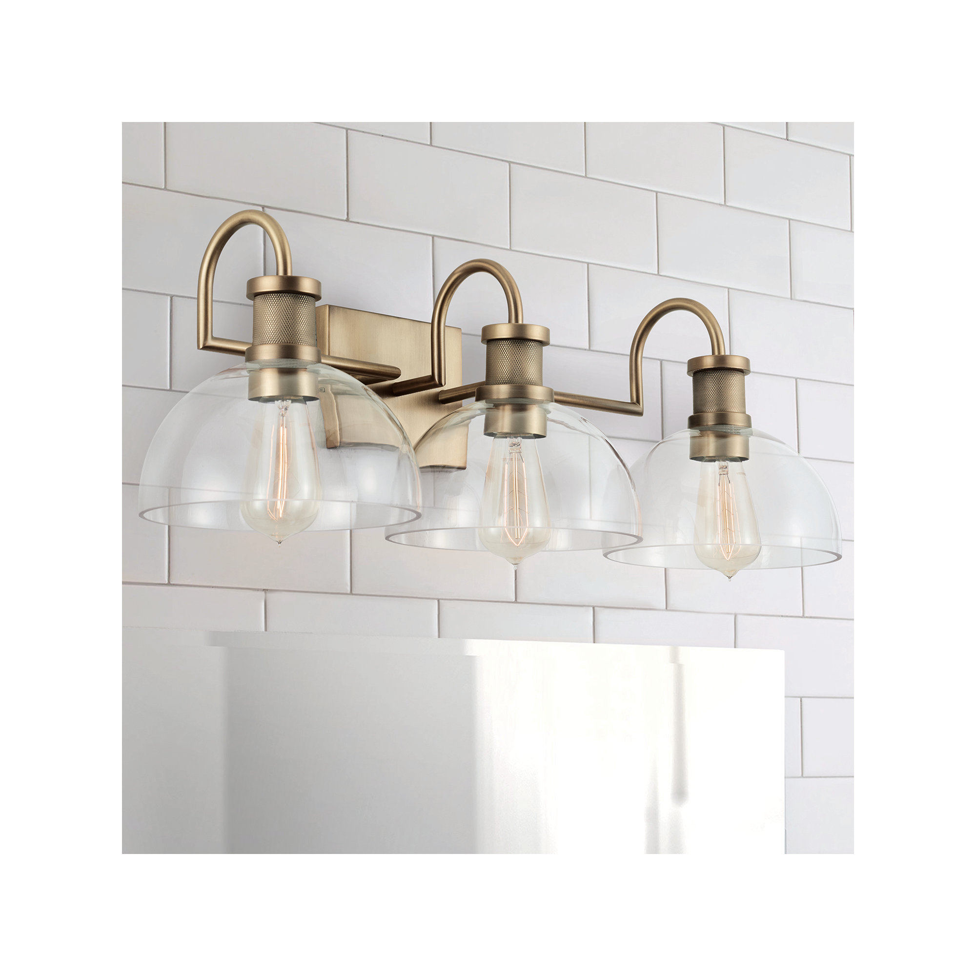 Transparent Dimmable Vanity Light, 3