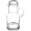 Carafe de nuit en verre chevet Deyoung-937916400