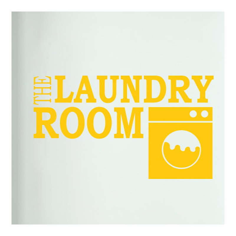 Wall Decal, Dark Yellow