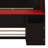 Gaming Bunk Bed With Desk, LED Lights & Trundle, Space Saving Wood Bunk Bed Frame With Storage Shelves