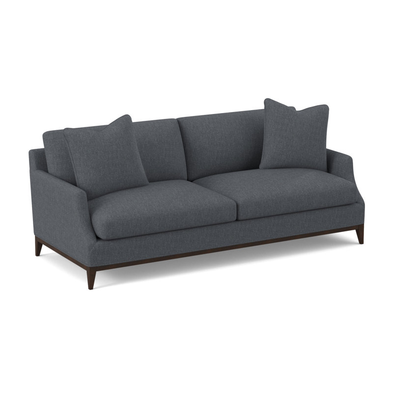Canapé Porter, Noyer noir, 100% polyester Elise Harbor