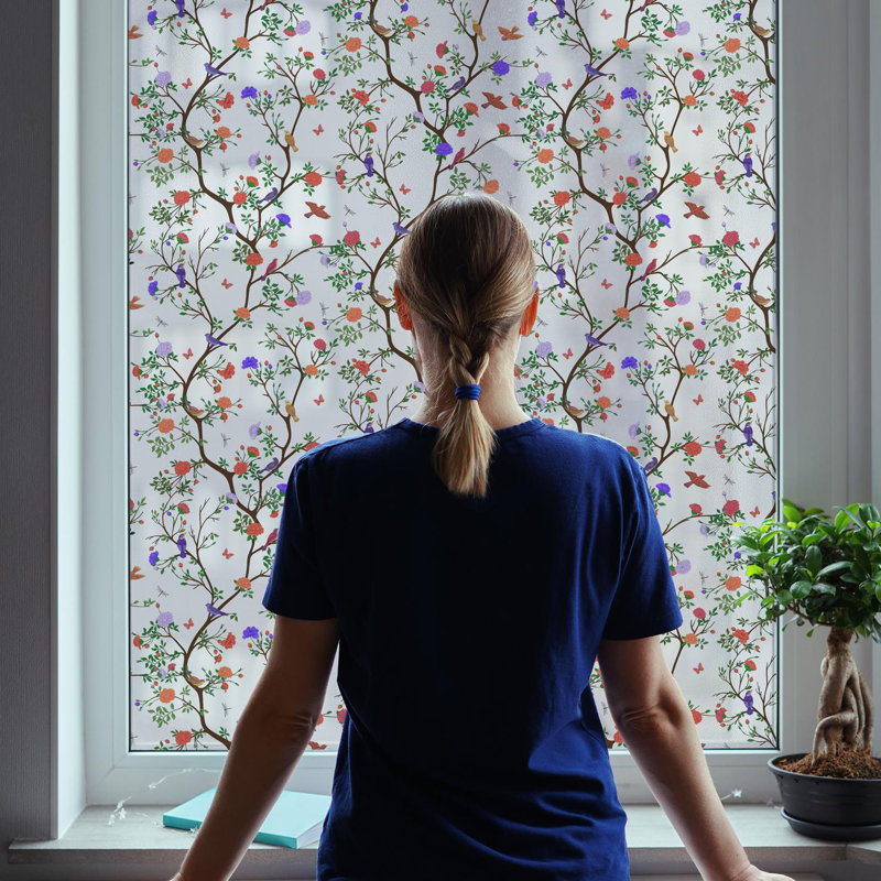 Plants & Flowers Window Decal