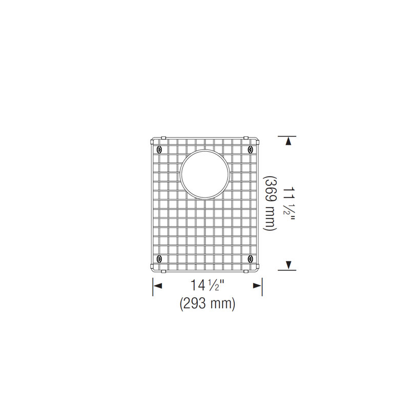 GRILLE PRÉCISE 13X16 (400396, 400399,400473, 400430, 400470)