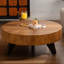 35.4" Coffee Table. Solid Wood Legs & Surface. Retro Style For Home. Versatile Function. Offered 35.4", Built With Fine . For Office Decor. Protected-824500896