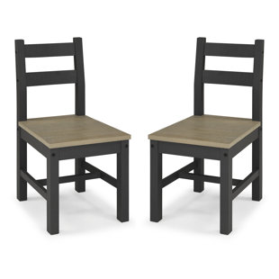 18'' H Pine Solid Wood Side Chair