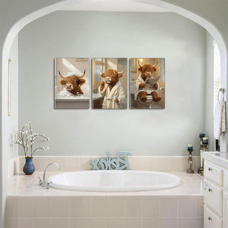 3 Piece Wrapped Canvas Print