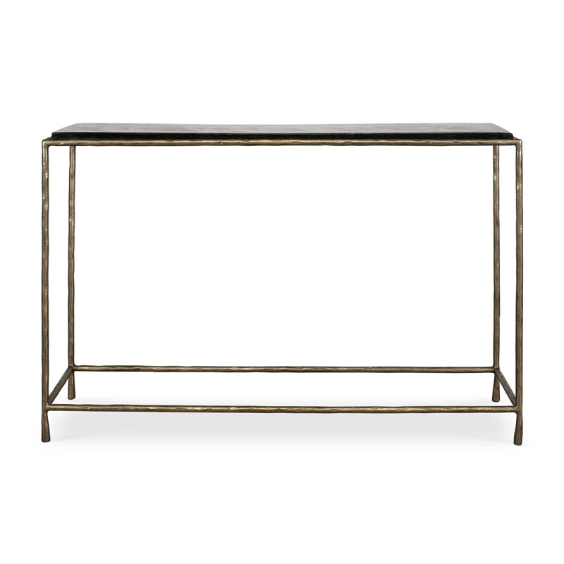 Uttermost Ovard Minimalist Metal Console Table