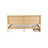King Size Bed With Captivating Woven Headboard And Two Efficient Storage Areas Drawers-451905819-451905818