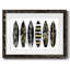Golden Surf - impression encadrée rustique avec tableau mat-820406661-820406660