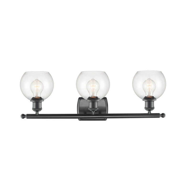 Cindi 3 - Light Vanity Light, LED, Clear, Matte Black