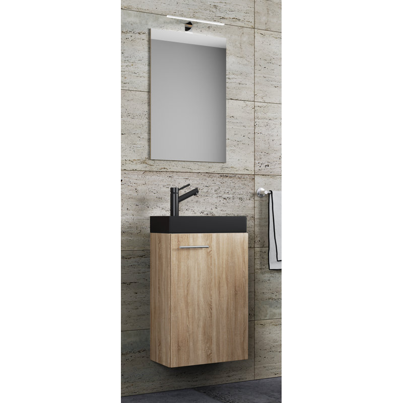 Reide Bathroom Furniture Suite, Brown