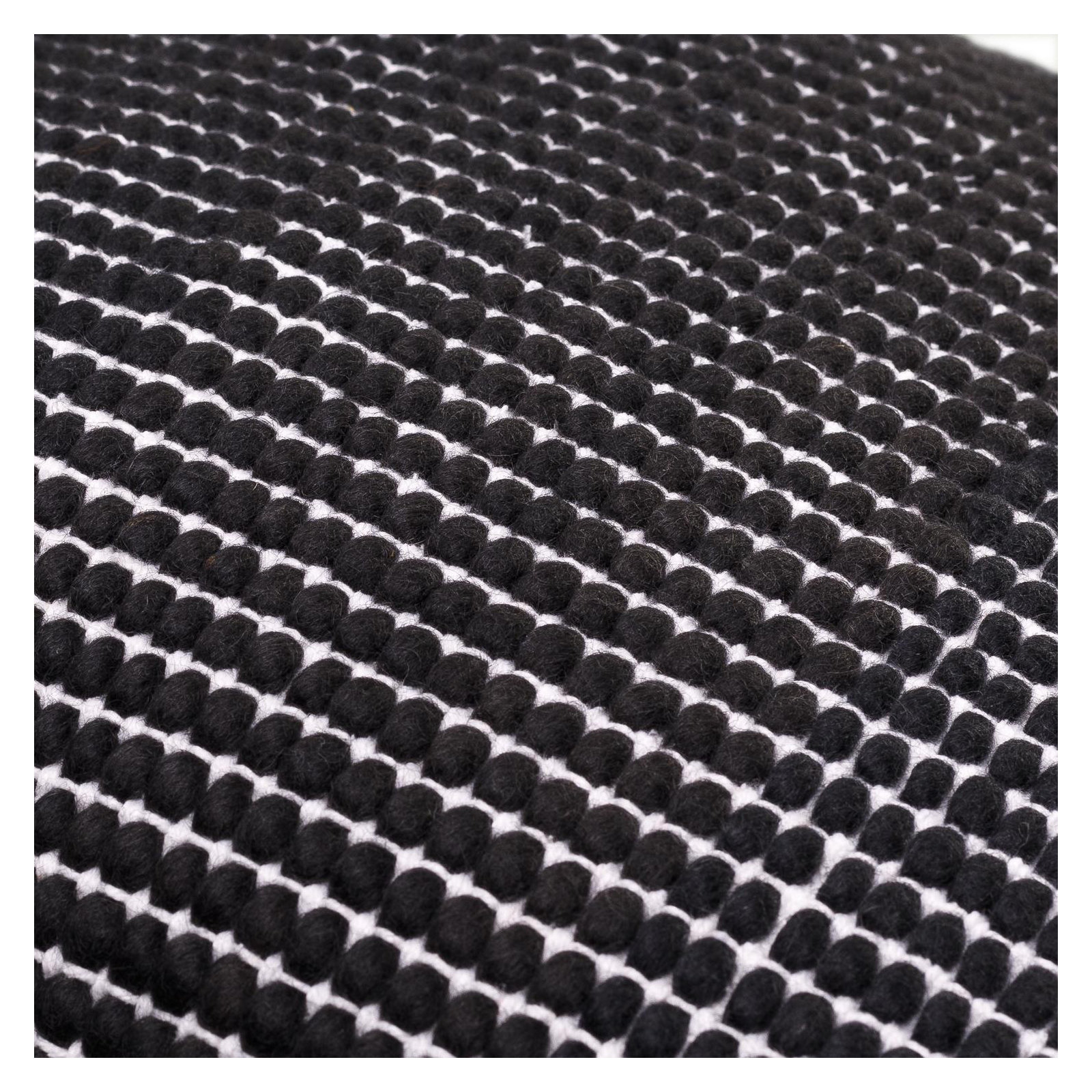 Waverly Wool Throw Pillow, Black, Pillow Cover Only - No Insert, 13" x 20"