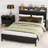 Naumann Upholstered Bookcase Storage Bed-932650335-930087539