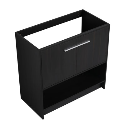 Meuble-lavabo autoportant 36 po, 2 portes, contreplaqué 36 po