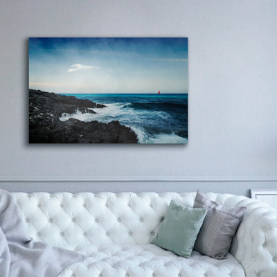  'Cala Torta Rocks' by Dirk Wustenhagen Canvas Wall Art, 60" x 40"