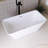 59" Acrylic Freestanding Soaking Bathtub