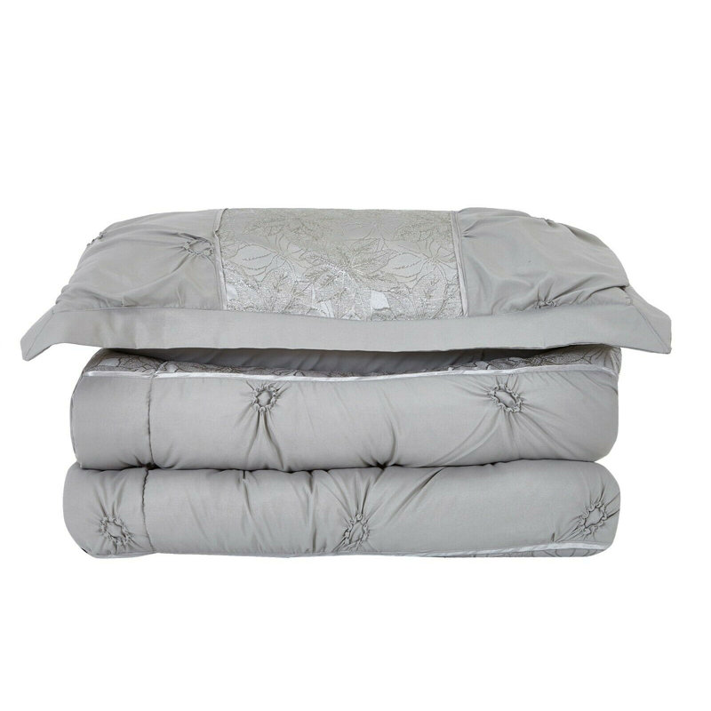 Gambrell Cotton Blend Floral Duvet Cover Set with Pillowcases