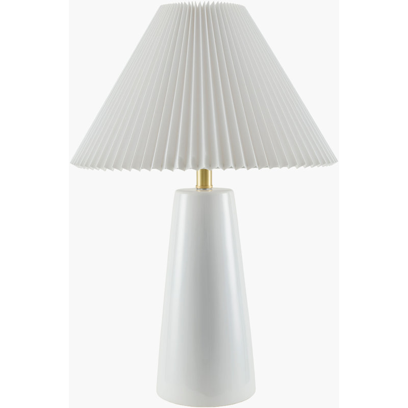 Vikundu Table Lamp, White