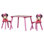 Minnie Mouse Kids 3 Piece Table and Chair Set