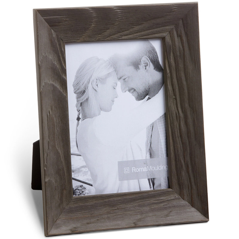 Wood Matte Picture Frame, Grey, 5" x 7"