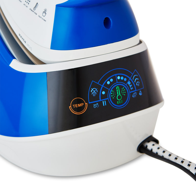 Station de repassage fiable 140V - 1500W avec semelle en céramique et réservoir d'eau 1,5 L Maven