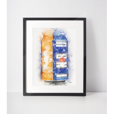 Can Of Pop - Single Picture Frame Print