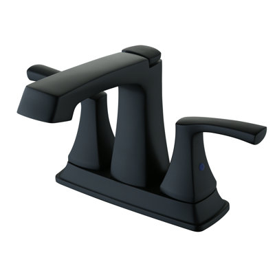 Cardania Centerset 2-handle Bathroom Faucet with Drain Assembly