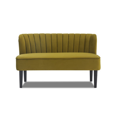 Georgio 2 Seater Velvet Loveseat