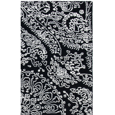 Tapis oriental en laine et coton touffeté à la main Metro